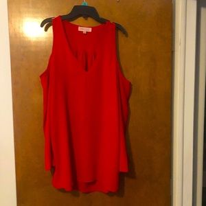 Beautiful red blouse